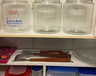 Glass Cookie/Storage Jars