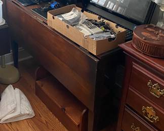 Old Double Drop Leaf Table