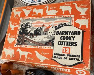 Barnyard Cooky/Cookie Cutters in Box