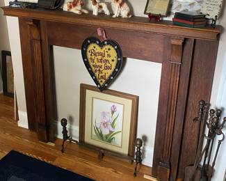 Oak Mantle