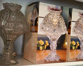 Glass Portico Lamps