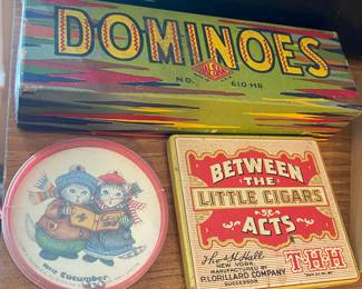 Old Dominoes/Old Cigar Tin