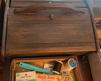 Vintage Sewing Basket