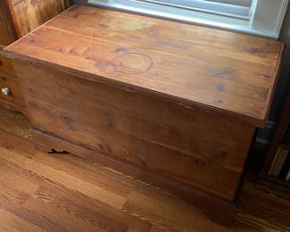Large Cedar Blanket Chest