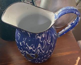 Enamelware Pitcher