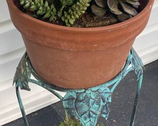 Plant Stand with Plants