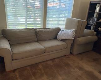 PRESALE : couch, armchair and ottoman $200 for all!