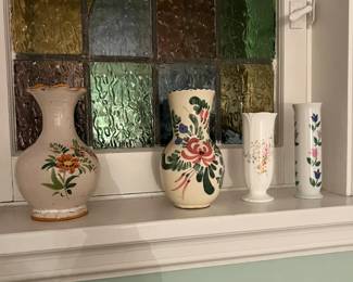 Vases - some made in Italy