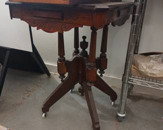 Antique side table Victorian style