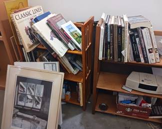 Art books and Bose radio