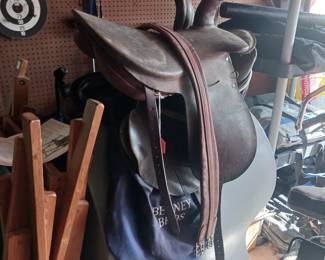 American side saddle equestrian horse saddle