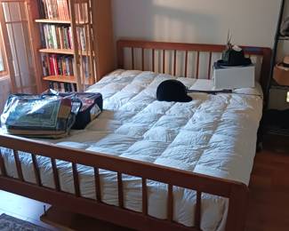 Queen size feather mattress only