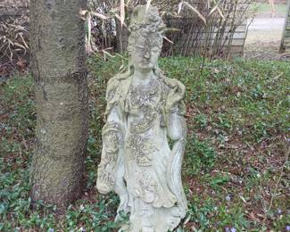 4 ft cement Oriental Garden sculpture