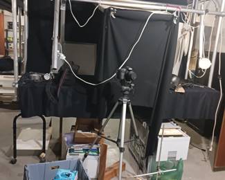 Entire professional photo light Studio