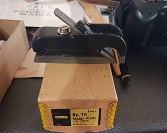 Stanley number 75 rabbit plane in original box