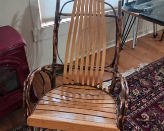 Another picture of the Bentwood rocking chair