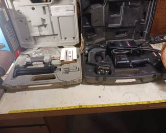 Pneumatic nail gun and power drill