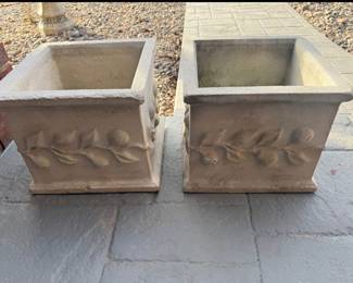 Concrete decorative (13" Square and 11" Tall)