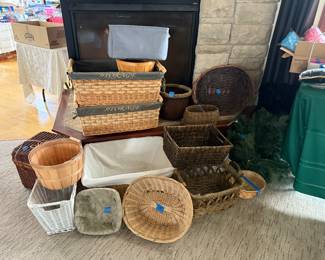Baskets galore, always need just one more!