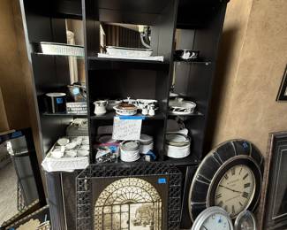 Large 12 piece china set, Very Cool wall decor