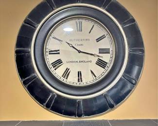 Large 38" Rutherford Clocks, London, England