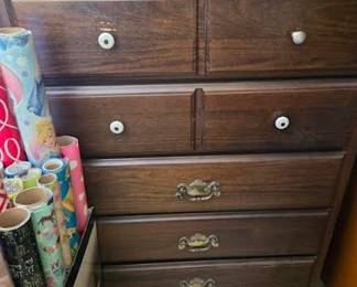 DRESSER 5DRAWER OF SET RM MID UPPER