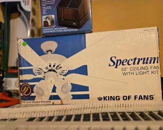 SPECTRUM CEILING FAN 52IN GARAGE