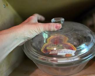 COVERED ANCHOR HOCKING KITCHEN