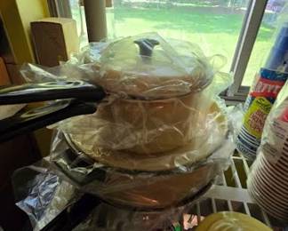 VTG SAUCEPANS KITCHEN