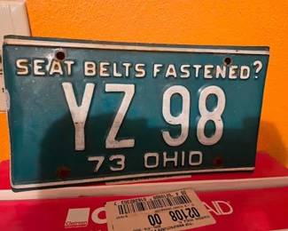 OHIO VTG PLATE RM LEFT UPPER