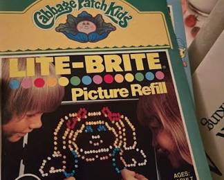 LITE BRITE CABBAGE PATCH REFILL RM RIGHT UPPER