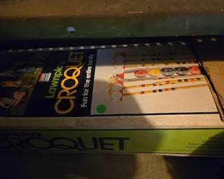 CROQUET SET GARAGE