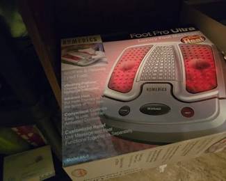 HOMEDICS FOOT HEATED MASSAGER