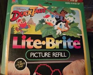 LITE BRITE DUCKTALES REFILL RM RIGHT UPPER