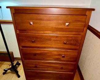 Penny Mustard chest of drawer