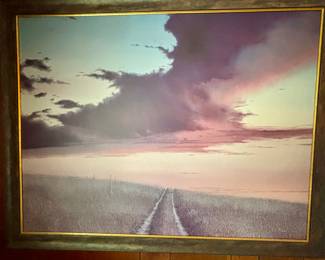 Framed wall art