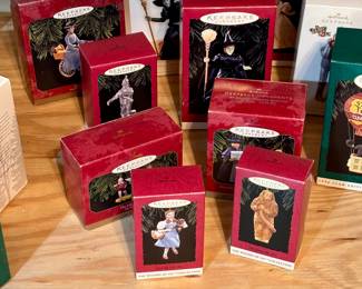 Hallmark Wizard of OZ ornaments