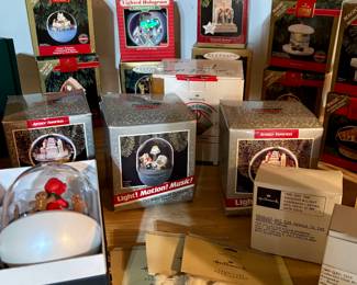 Hallmark Ornaments Lights and Motion