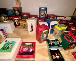 Hallmark ornaments