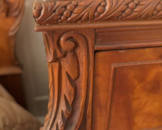 Details of headboard