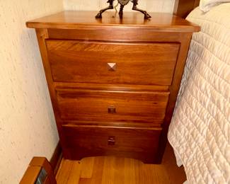 Penny Mustard Nightstand