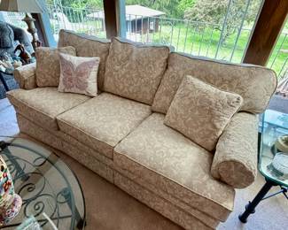 Ethan Allen sofa neutral in color