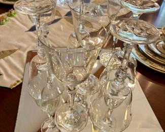 Noritake Duet water glasses