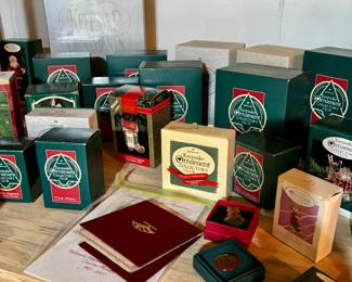 Hallmark Keepsake Collectors ornaments