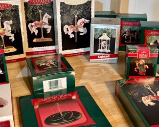 Hallmark Ornaments Carousel Horses