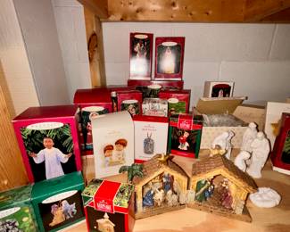 HALLMARK religious ornaments