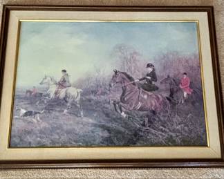 Framed wall art