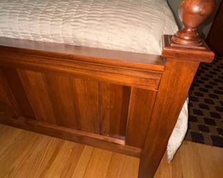 Full size Footboard Penny Mustard 