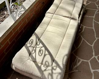 Outdoor chaise cushions