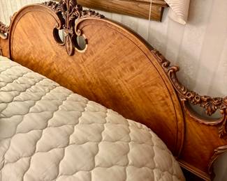 Details of beautiful headboard
